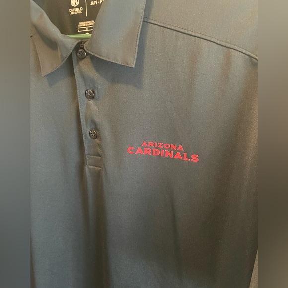 Nike NFL Arizona Cardinals Polo Dri-Fit On Field Apparel Size Large L Men’s - Picture 3 of 12
